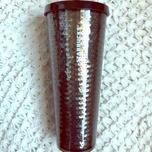Starbucks Black Sequin Tumbler